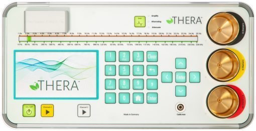 Thera Holistic Wellness Device control pannel