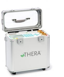 Open lid of the Bicom Thera Wellness Device
