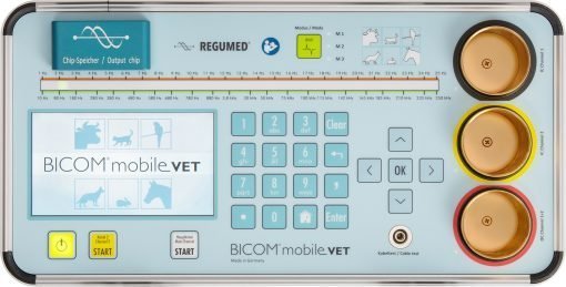BICOM VET Front of bioresonance device